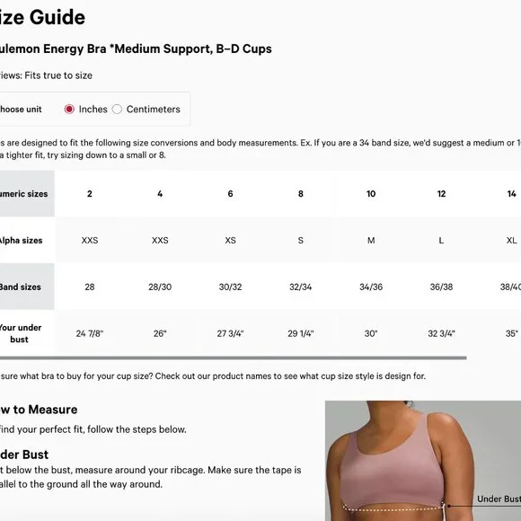 Lululemon EUC Energy Sports Bra White Size 12 - Picture 14 of 14